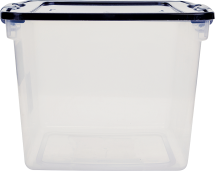 7-1/2 Qt. Latching Storage Tote, - 6165849 15-1/2 Qt.,- 6165195...$4.99 31 Qt., - 6162309...$6.99 64 Qt., - 6161087...$8.99 112 Qt., - 6164123...$12.99 product image.