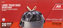 Ace Trash Bags 6186761, 6187116, 6214910, 6225858, Limit 5 total at this price. product image.