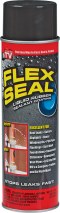FLex Seal™ Rubber Spray Sealant, 14oz 6215107, 6238554, 6295950 FLex Glue™ Rubber Sealant 6oz 6665004 4" x 5 'FLex Glue™ Rubberized Waterproof Tape 6665004, 6406391 product image.