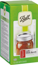 Ball® Regular Mouth Jar Lids, Bx/12 product image.