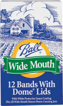 Ball® Regular Mouth Jar Lids, Bx/12 product image.