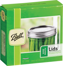 Ball® Regular Mouth Jar Lids, Bx/12 product image.