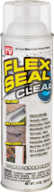FLex Seal™ Rubber Spray Sealant, 14oz 6215107, 6238554, 6295950 FLex Glue™ Rubber Sealant 6oz 6665004 4" x 5 'FLex Glue™ Rubberized Waterproof Tape 6665004, 6406391 product image.