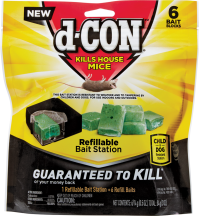 D-Con® Pro Refillable Rat Bait Station product image.