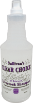 Sullivans Clear Choice Show Shampoo product image.